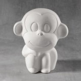 Ceramic Bisque Cute Monkey Ceramic Bisque Cute Monkey